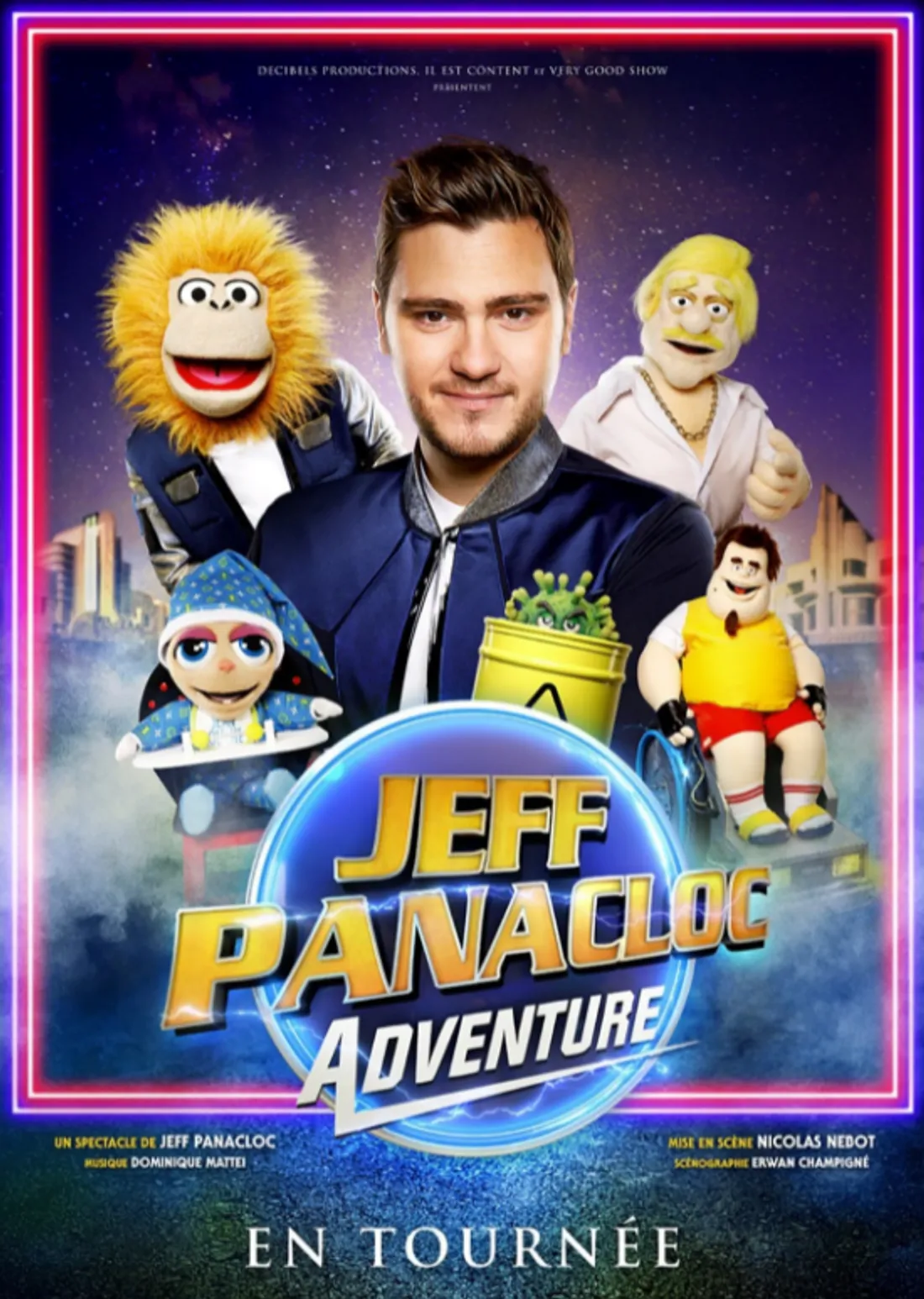 Jeff Panacloc aux Arènes