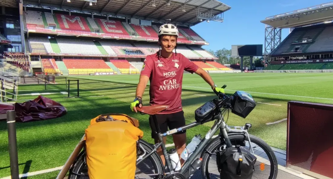 Jules Riss, lors de son départ le 5 septembre 2023.