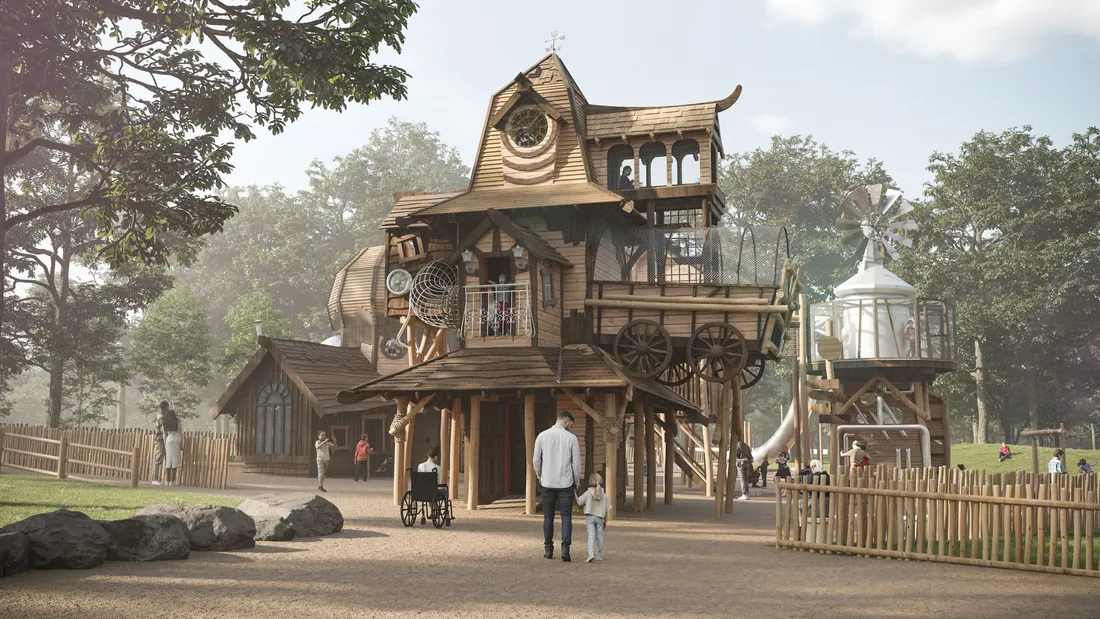    Le Monde de Néo est un nouveau parcours d’aventures inédit de 6000 m².