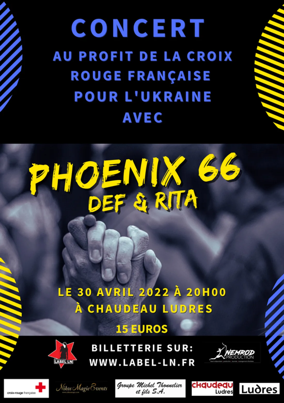 Un concert au profit de la Croix Rouge pour l'Ukraine