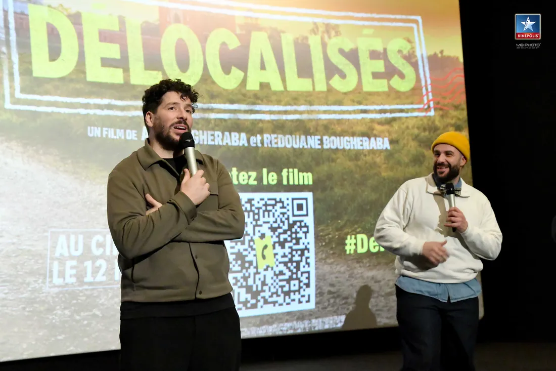 Les deux frères étaient en Lorraine pour l'avant première de leur film "Délocalisé". 