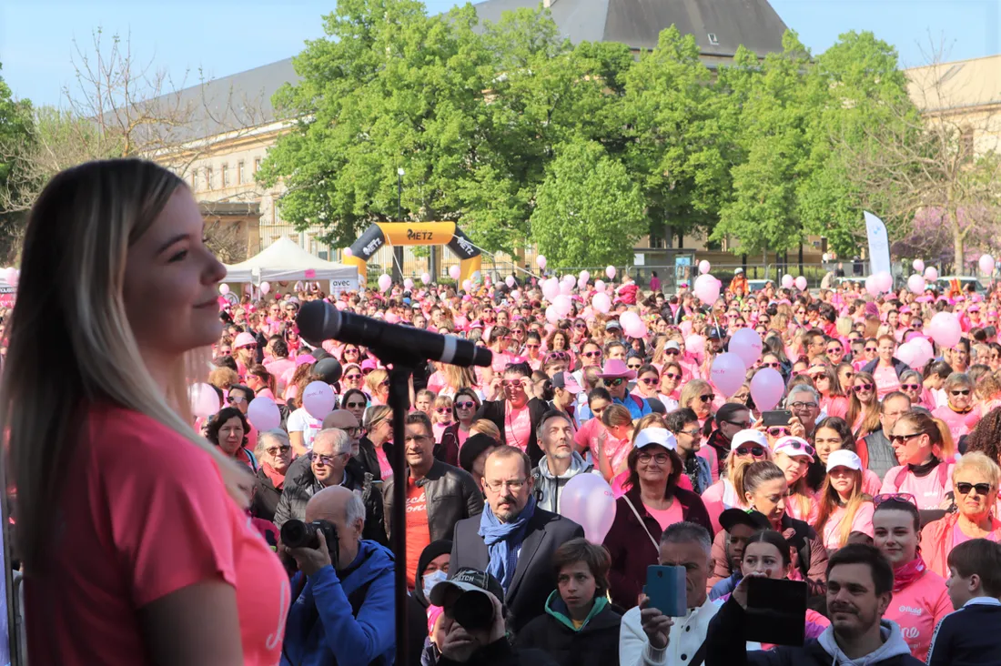 La marraine de la Messine lisa Dann 