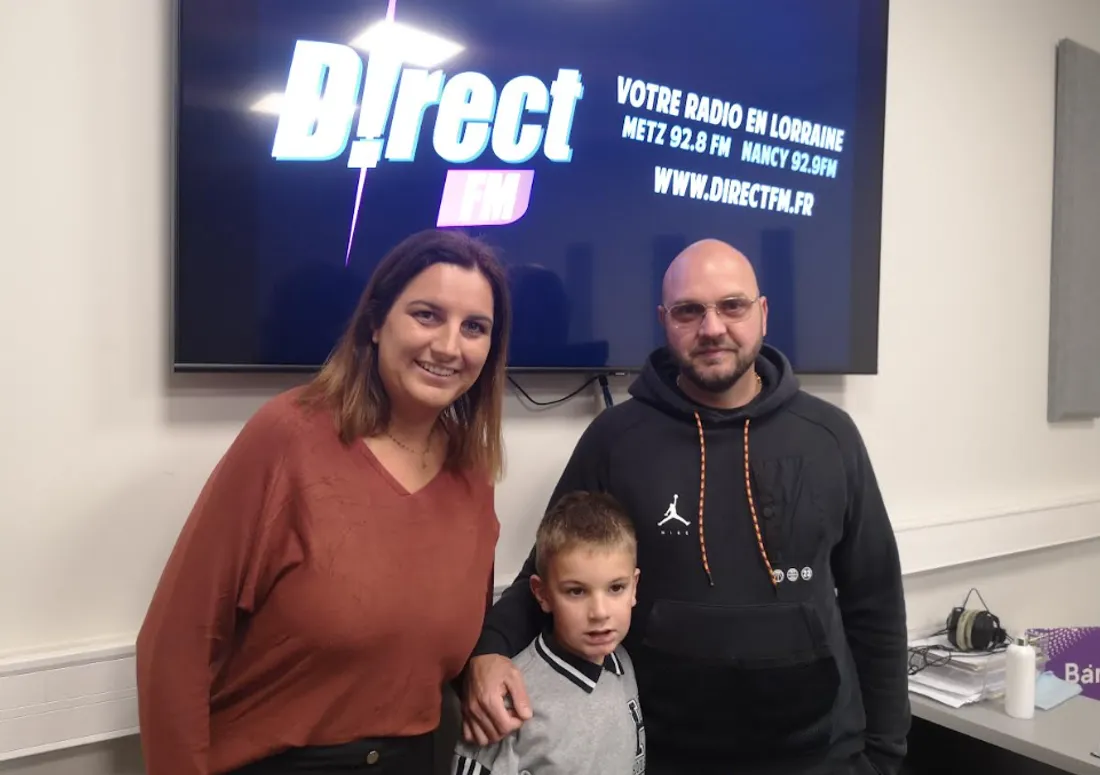 La maman, le papa et Maël sont venus dans les studios de D!RECT FM.