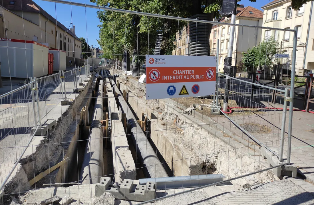 Le Boulevard Paixhans est en travaux jusqu’au 31 août / Joscelyn Lapart