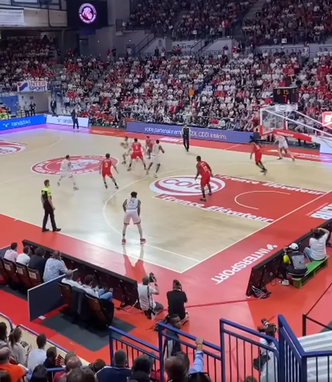 Le match du titre, le 13 mai 2022 au palais des sports Jean Weille.