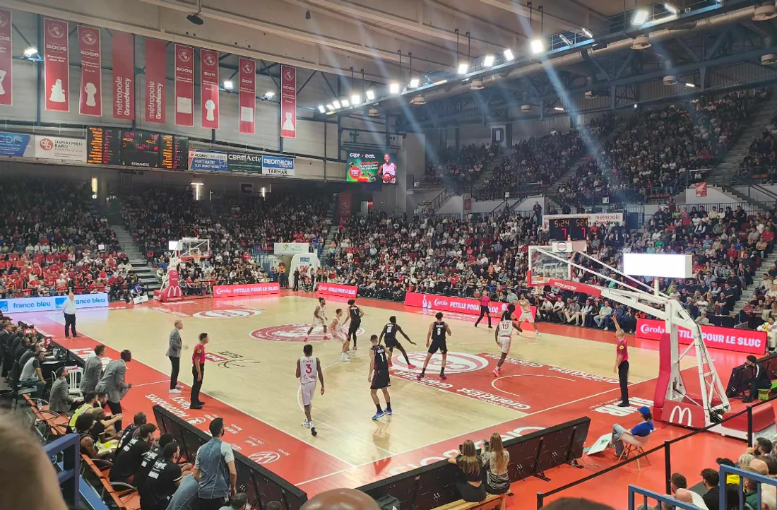 Le palais des sports Jean Weille ce jeudi 5 octobre 2023.