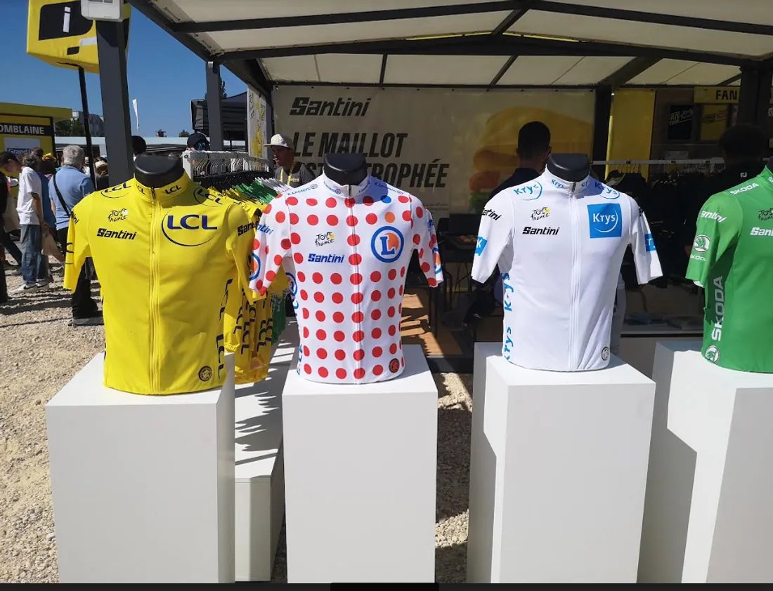 Maillot jaune, à pois, blanc ou vert. Chacun à son histoire sur le Tour de France