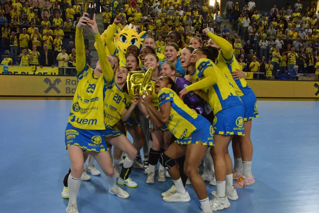 La joie se lit sur les visages de celles qui représenteront Metz les 6 et 7 juin prochain à Budapest