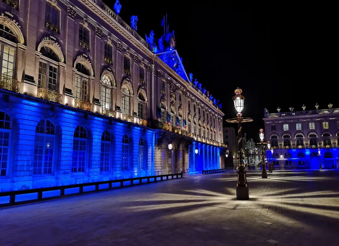La place Stanislas en décembre 2020