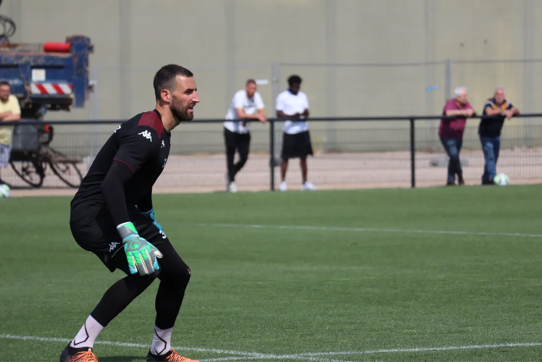 Marc-Aurèle Caillard à l'entraînement / Joscelyn Lapart 