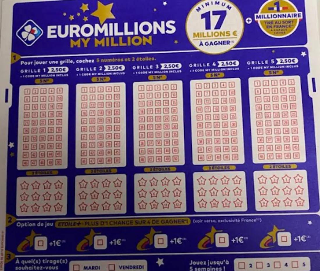 A votre tour d'avoir de la chance ce vendredi