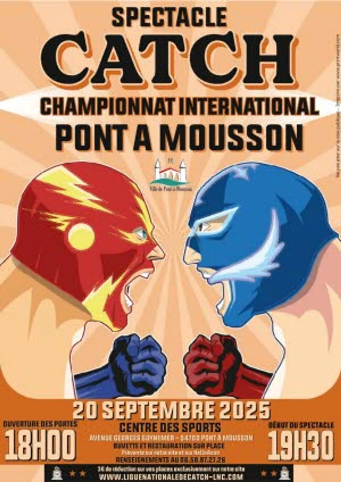 Événement Catch Pont à Mousson 