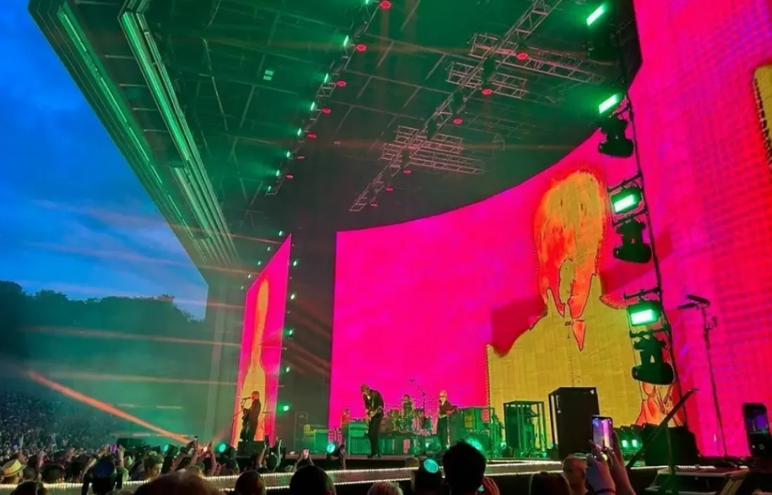 Indochine lors de son passage au Nancy Open Air en juin 2023.