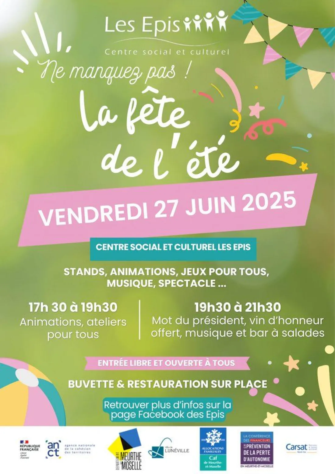 Lunéville : la fête de l’été 