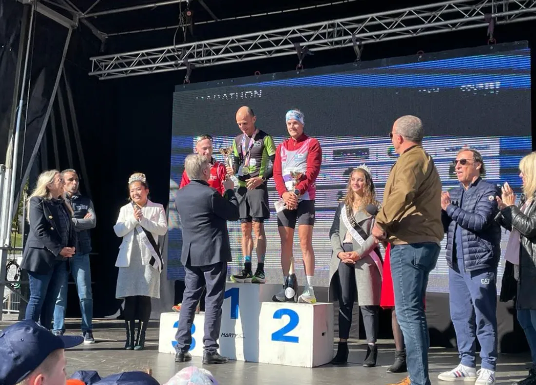 La remise des médailles ce dimanche 9 octobre 2022