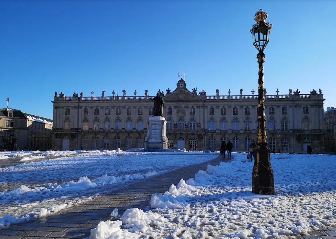 La place Stanislas à Nancy le 15 janvier 2021