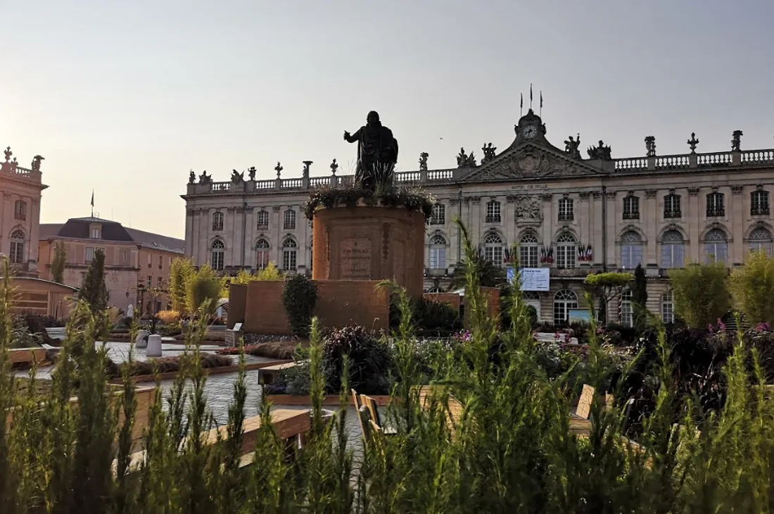 La Place Stanislas lors du Jardin éphémère 2020