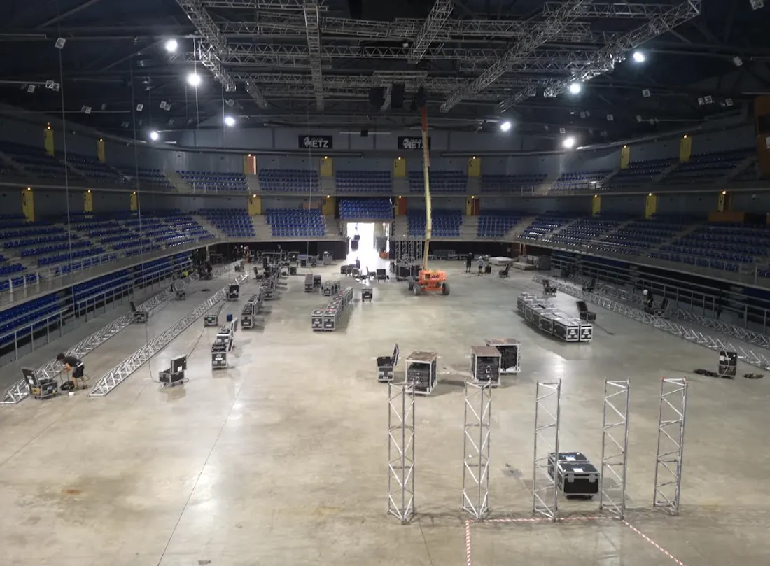 Les Arènes de Metz, ce jeudi 8 septembre 2022