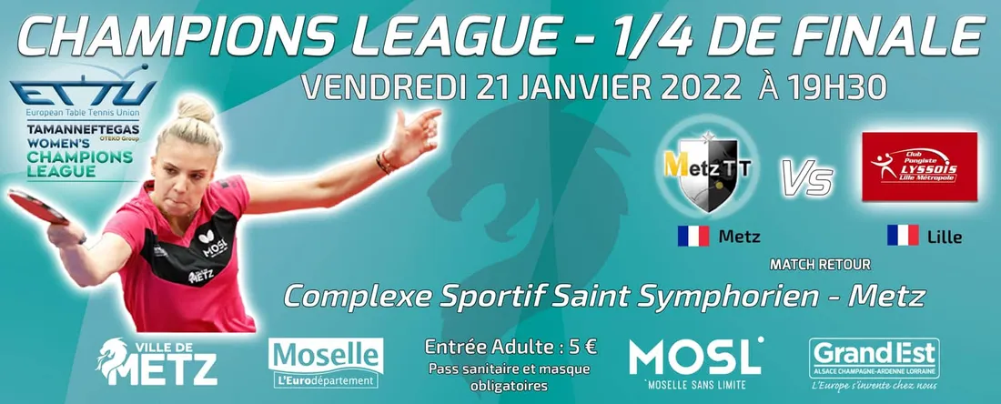 La rencontre aura lieu le 21 janvier 2022