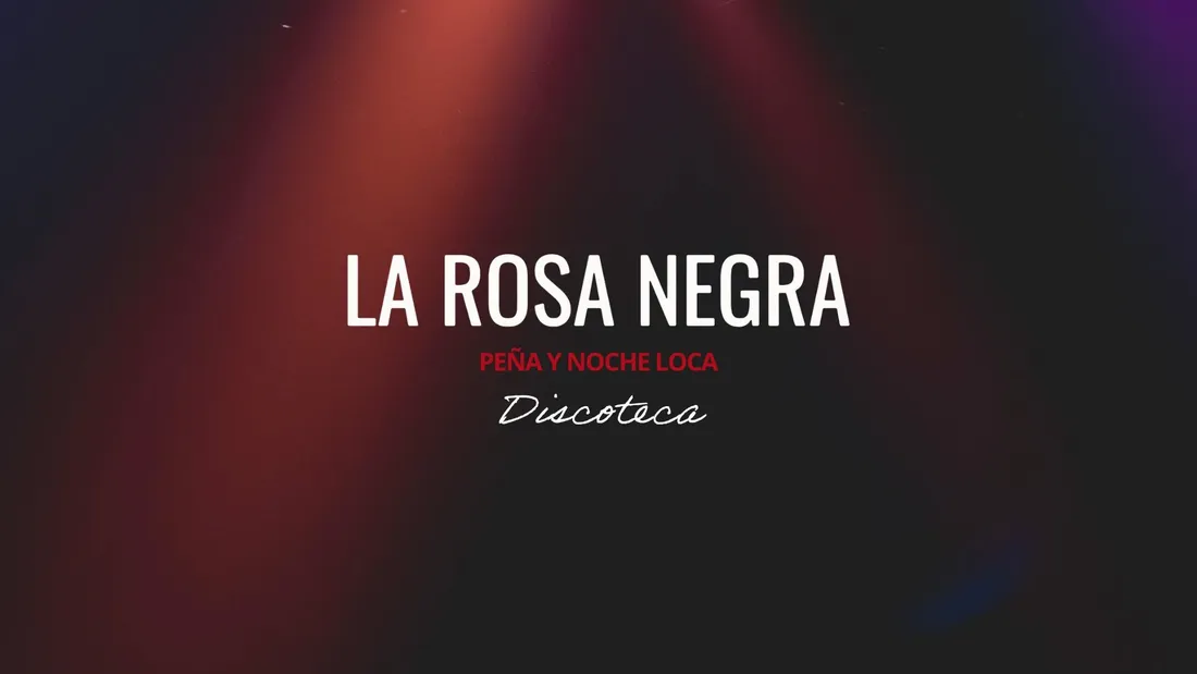 rosa negra discoteca