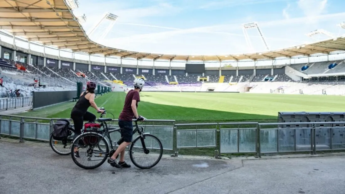 vélo tout toulouse stadium
