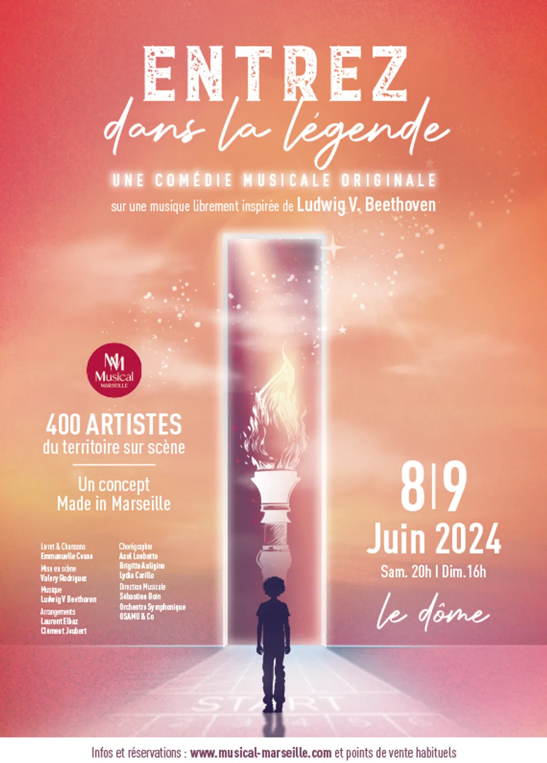 Les places sont en ligne dès maintenant