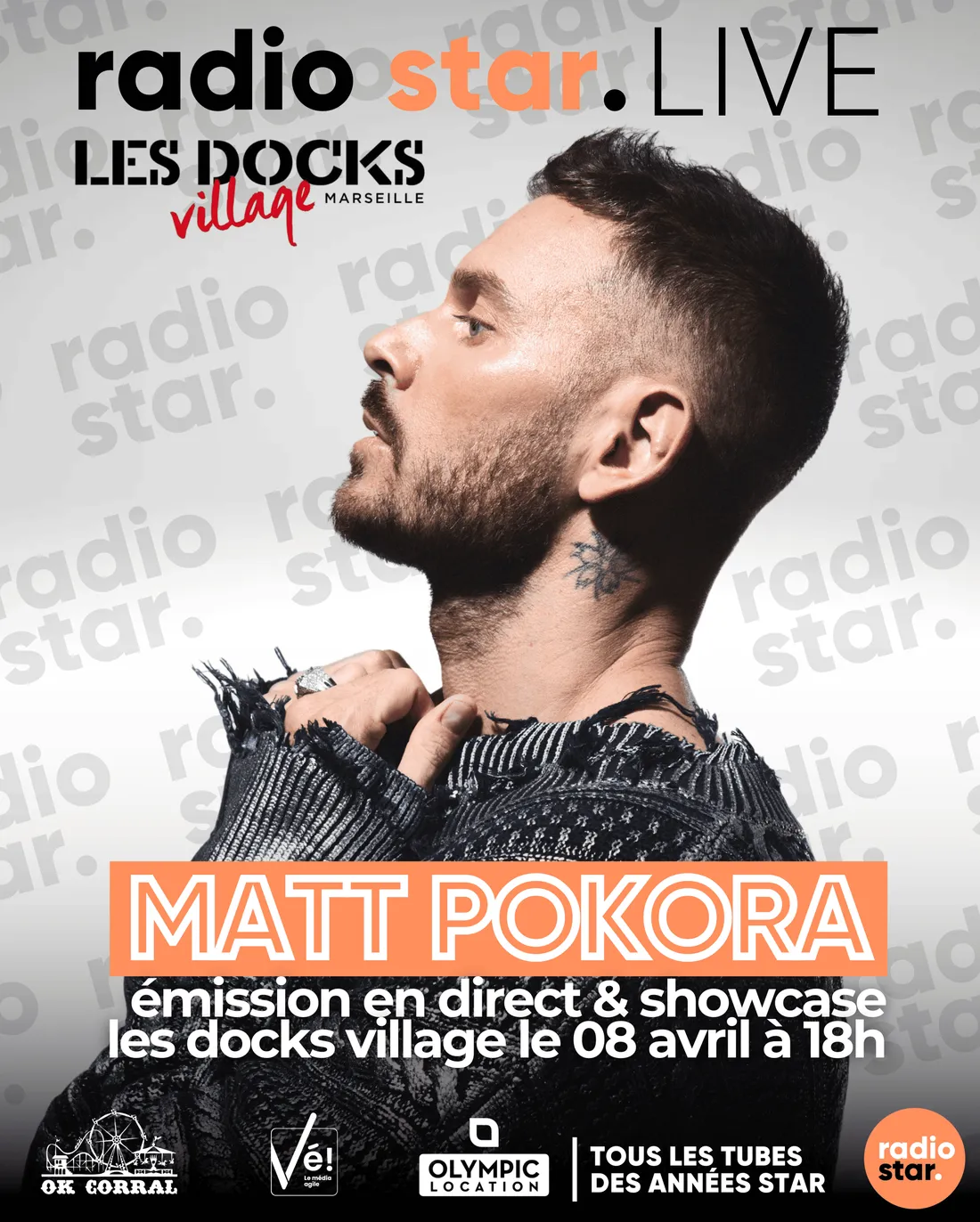 Radio star live Matt pokora