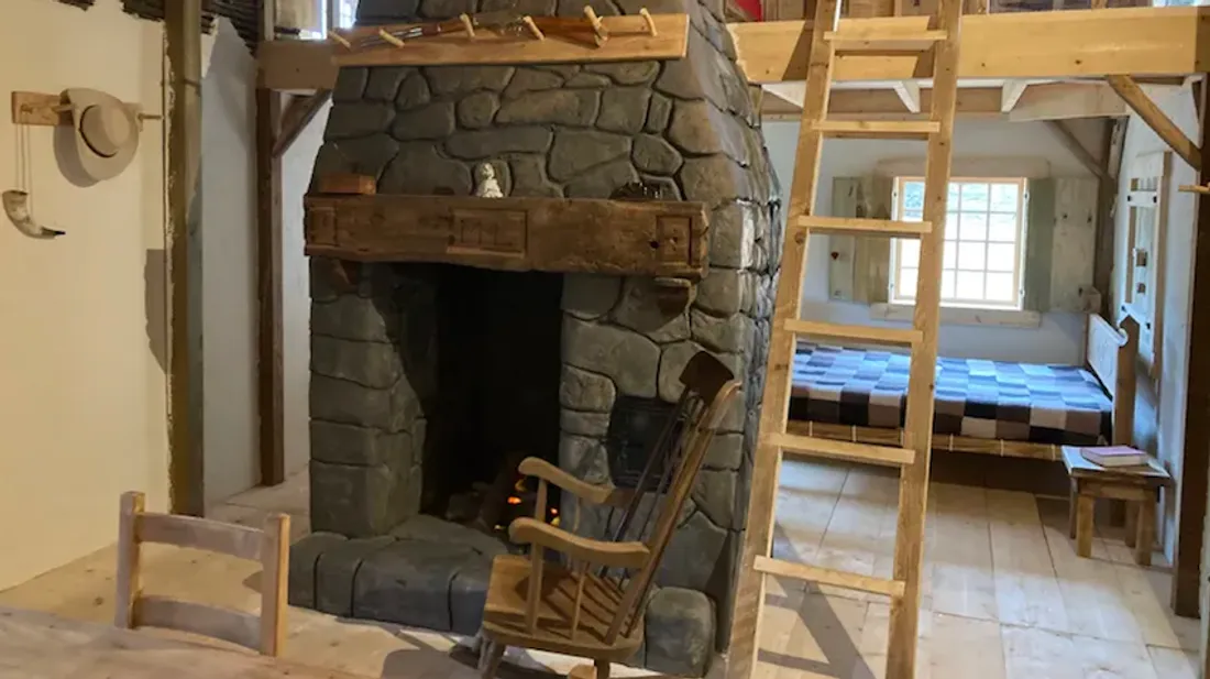 Le décor est fidèle dans les moindres détails