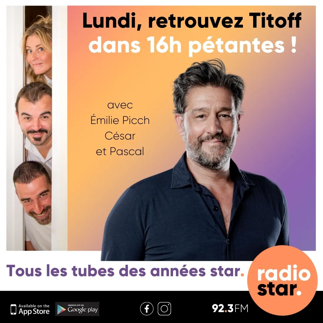 Emilie Picch, Pascal et César vont accueillir l'humoriste marseillais