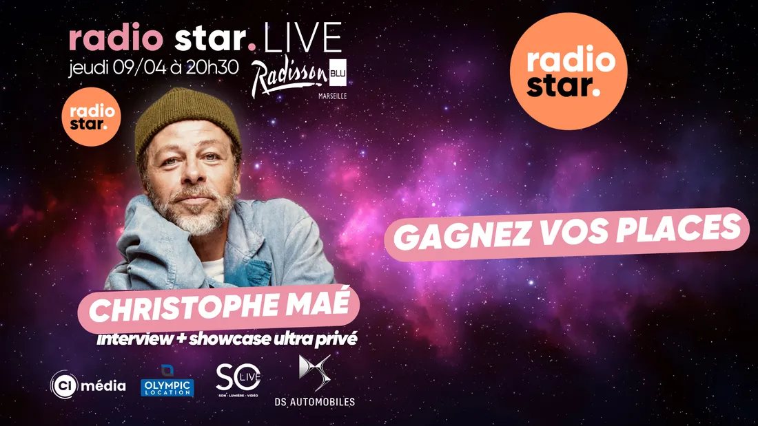 gagnez vos places pour Christophe Maé