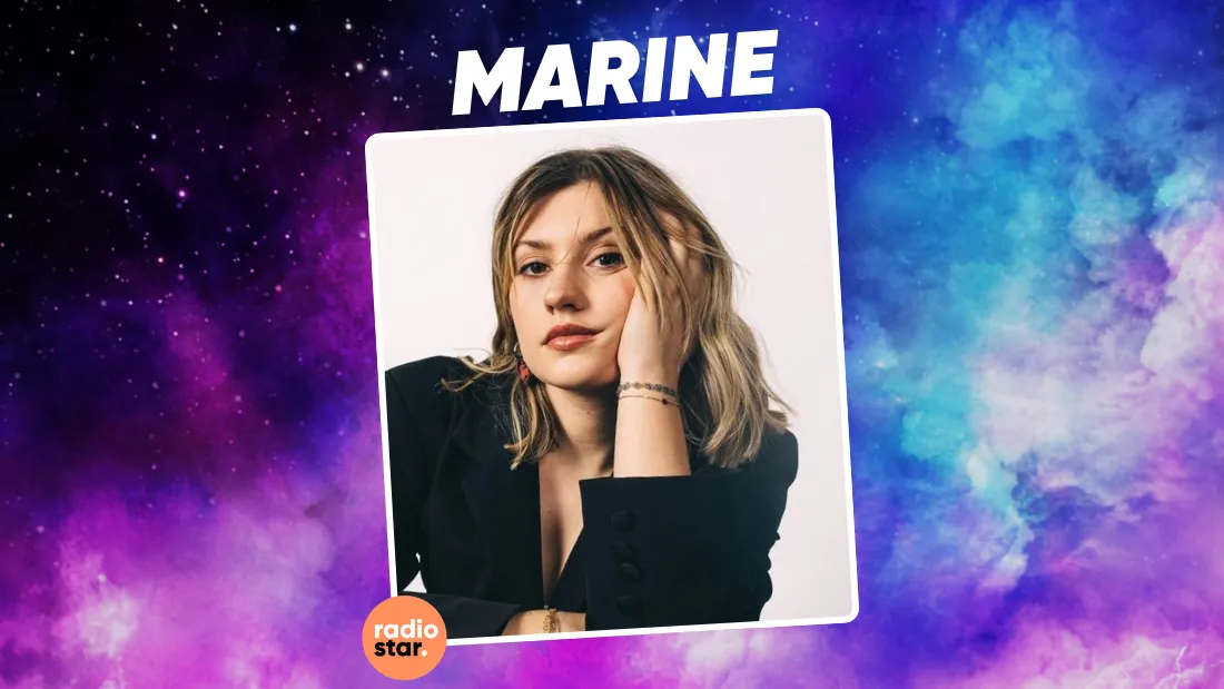 Marine, chanteuse et gagnante de la Star Academy, artiste Radio Star
