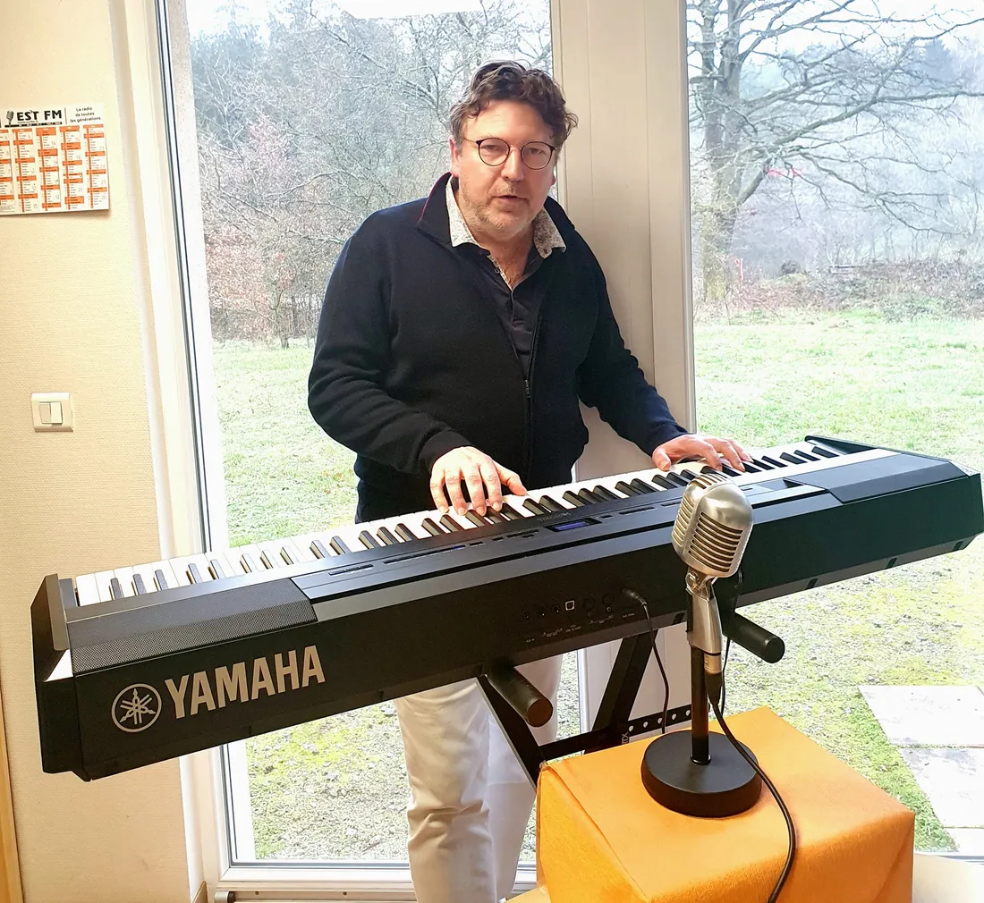 Gilles Klopfenstein sur EST FM : Présentation de son nouvel album "Voilà je vais revivre"