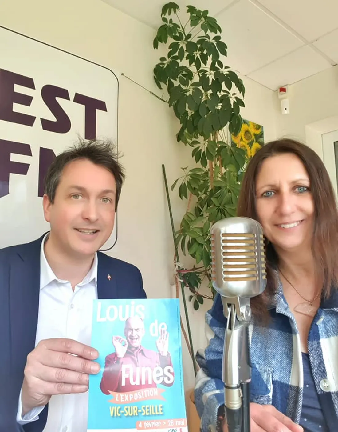 Jérôme End maire de Vic-sur-Seille sur EST FM