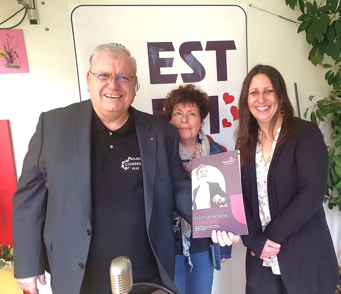Anatole Heidelberger et Francine Schwab sur EST FM