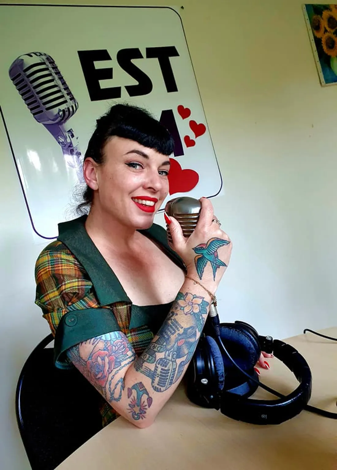 Coco das Vegas des Pin'up d'Alsace sur EST FM