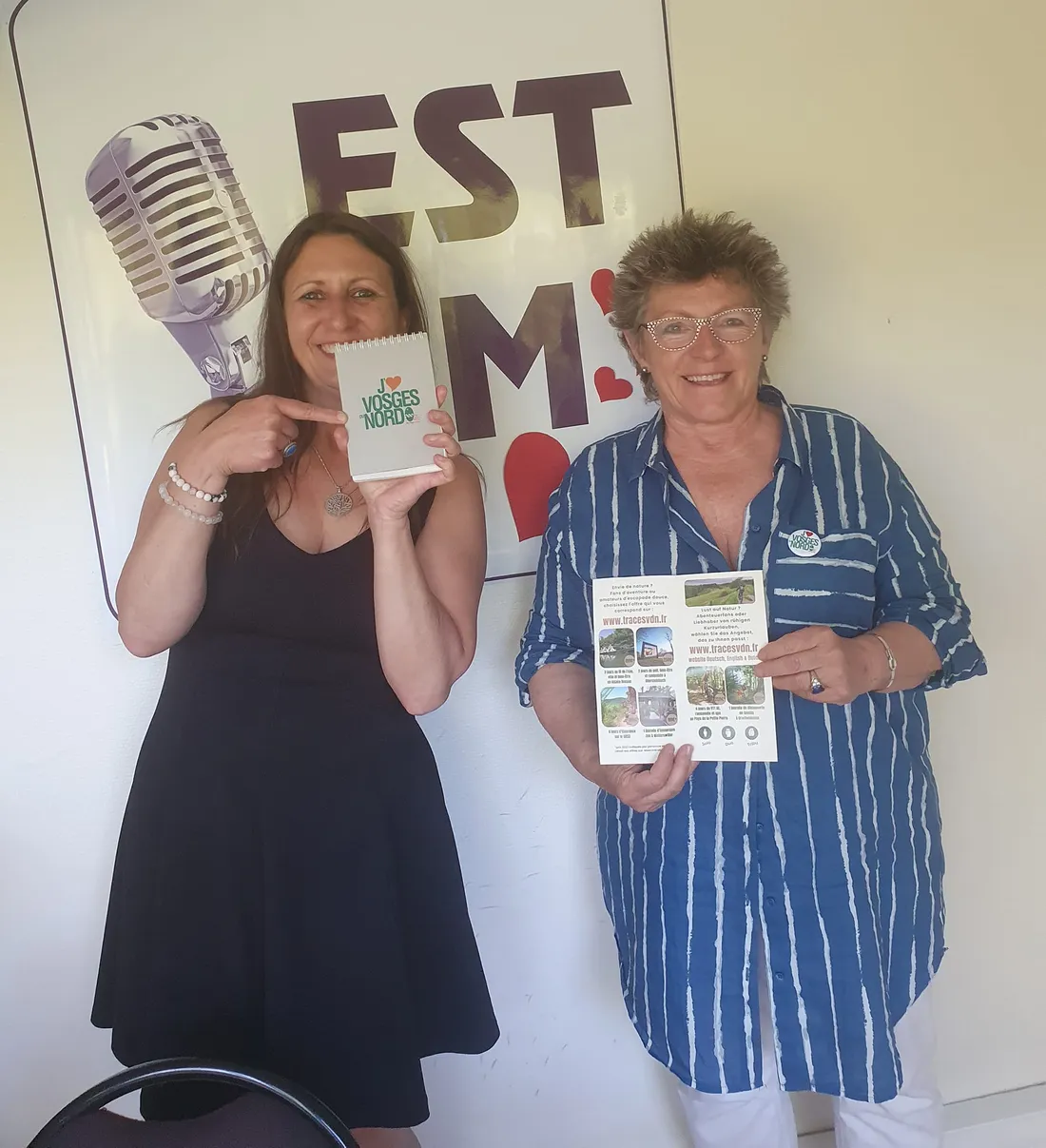 Isabel Tavernier sur EST FM (Traces Vosges du Nord, Créateur d'Émotions Nature)