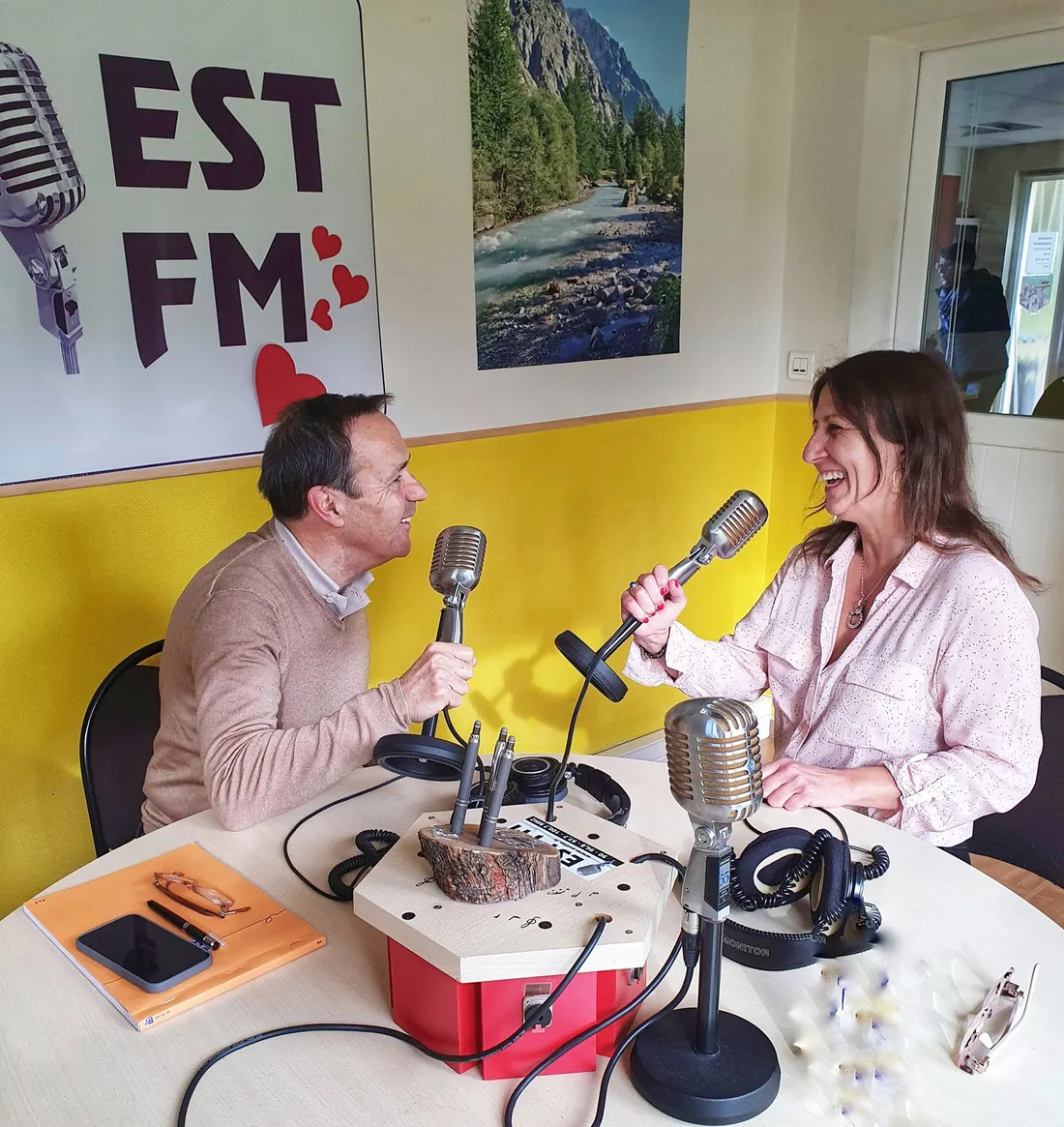 Hubert Chapuzy président de Wasselonne en Fête sur EST FM