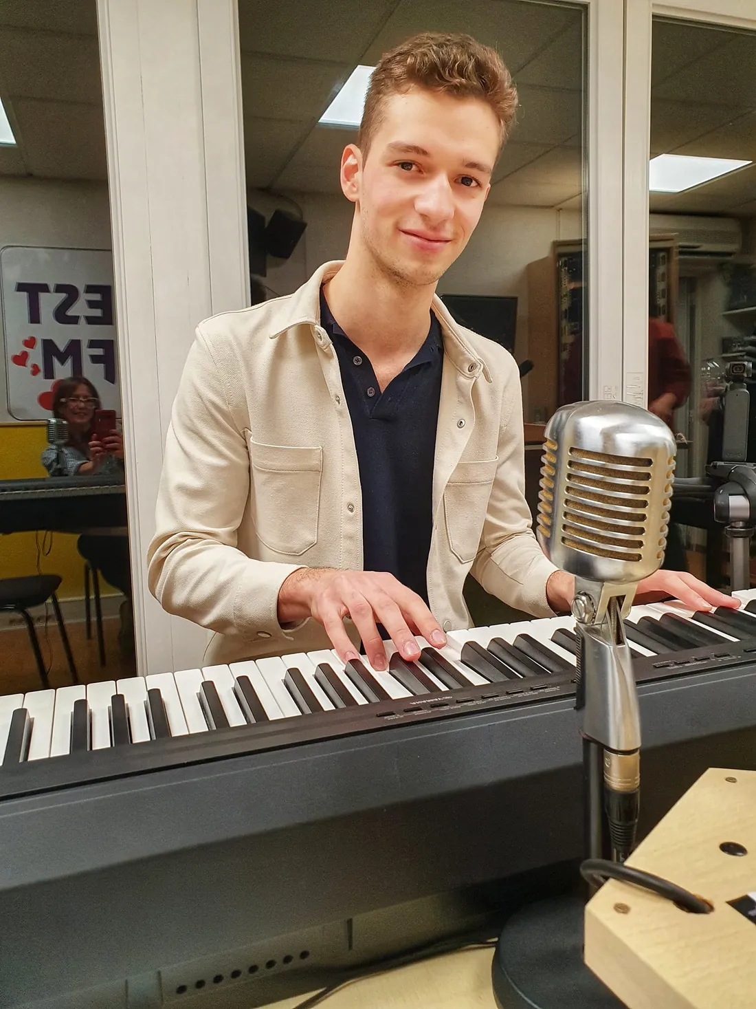 William Lubelli pour la sortie de son nouvel album "Living Life" sur EST FM