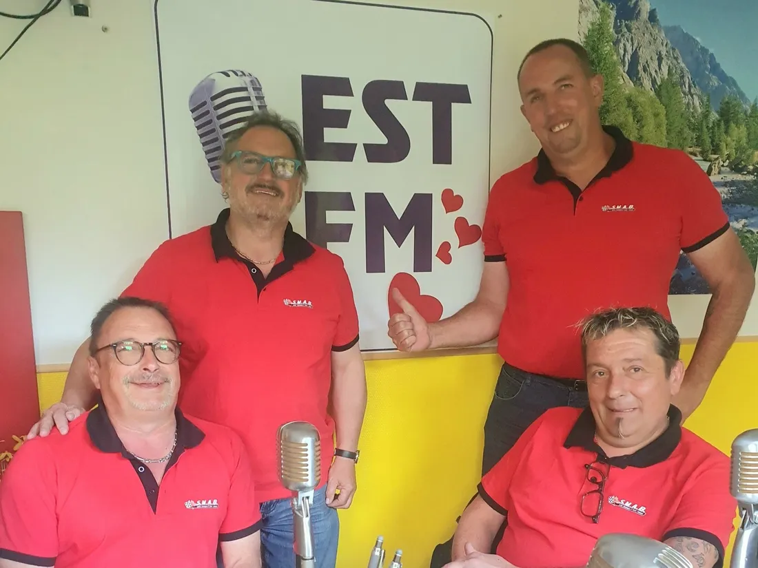 La SMAB sur EST FM (2ème slalom en côte d'Asswiller)