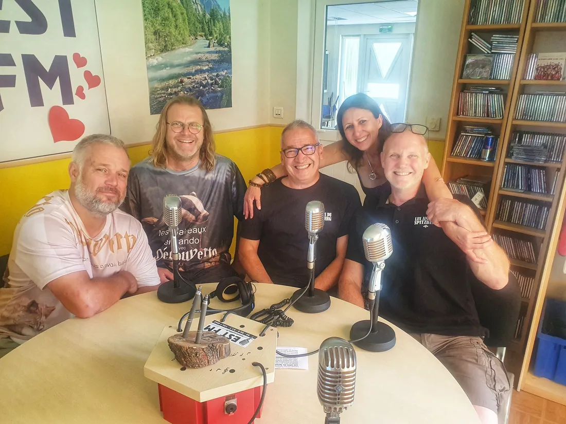 Les Amis du Spitzberg (Vincent Michel et François Boutin) sur EST FM