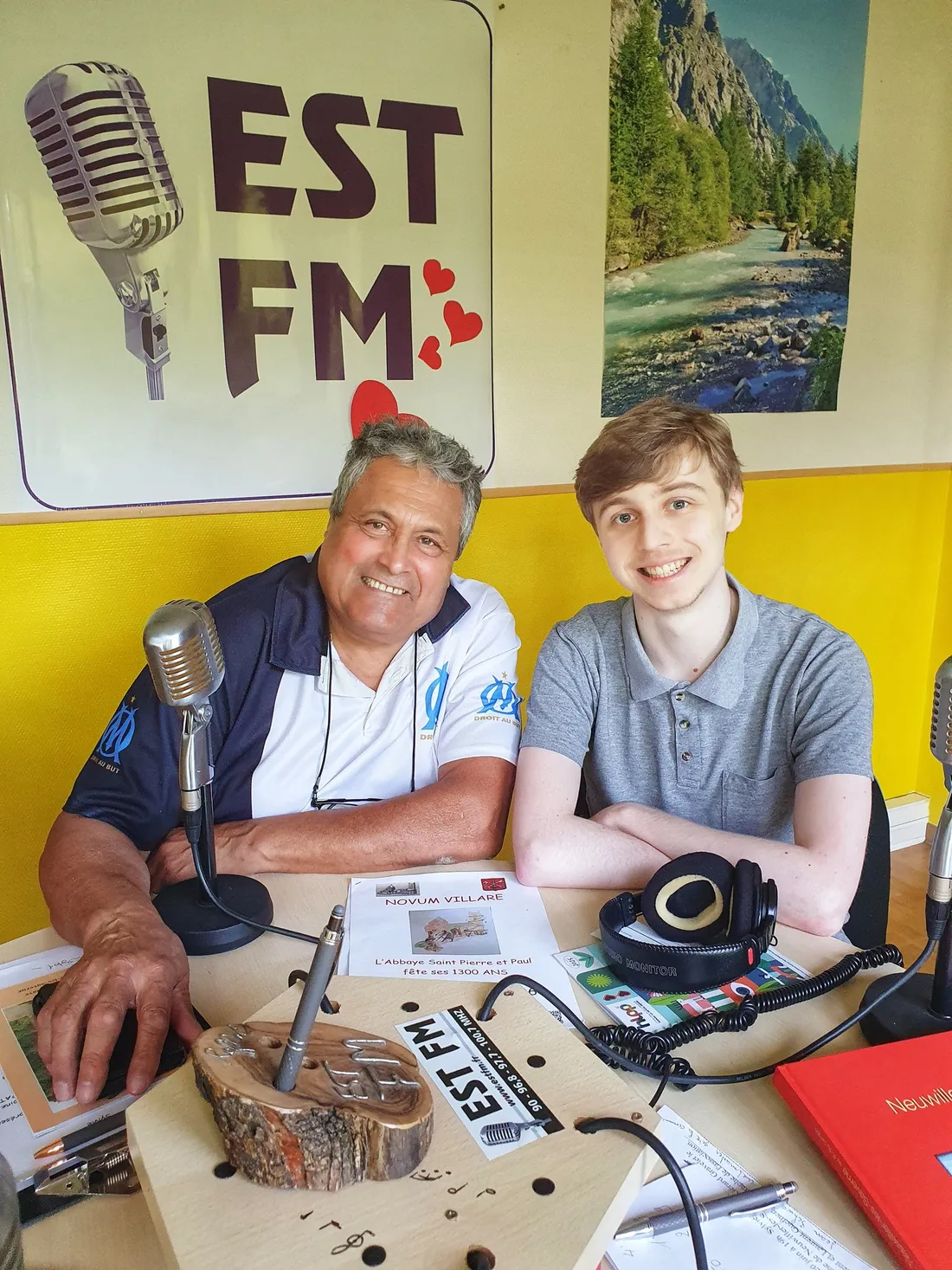 Association Patrimoine de Neuwiller-lès-Saverne (Gérard Gravelet et Jean Schwoerer) sur EST FM