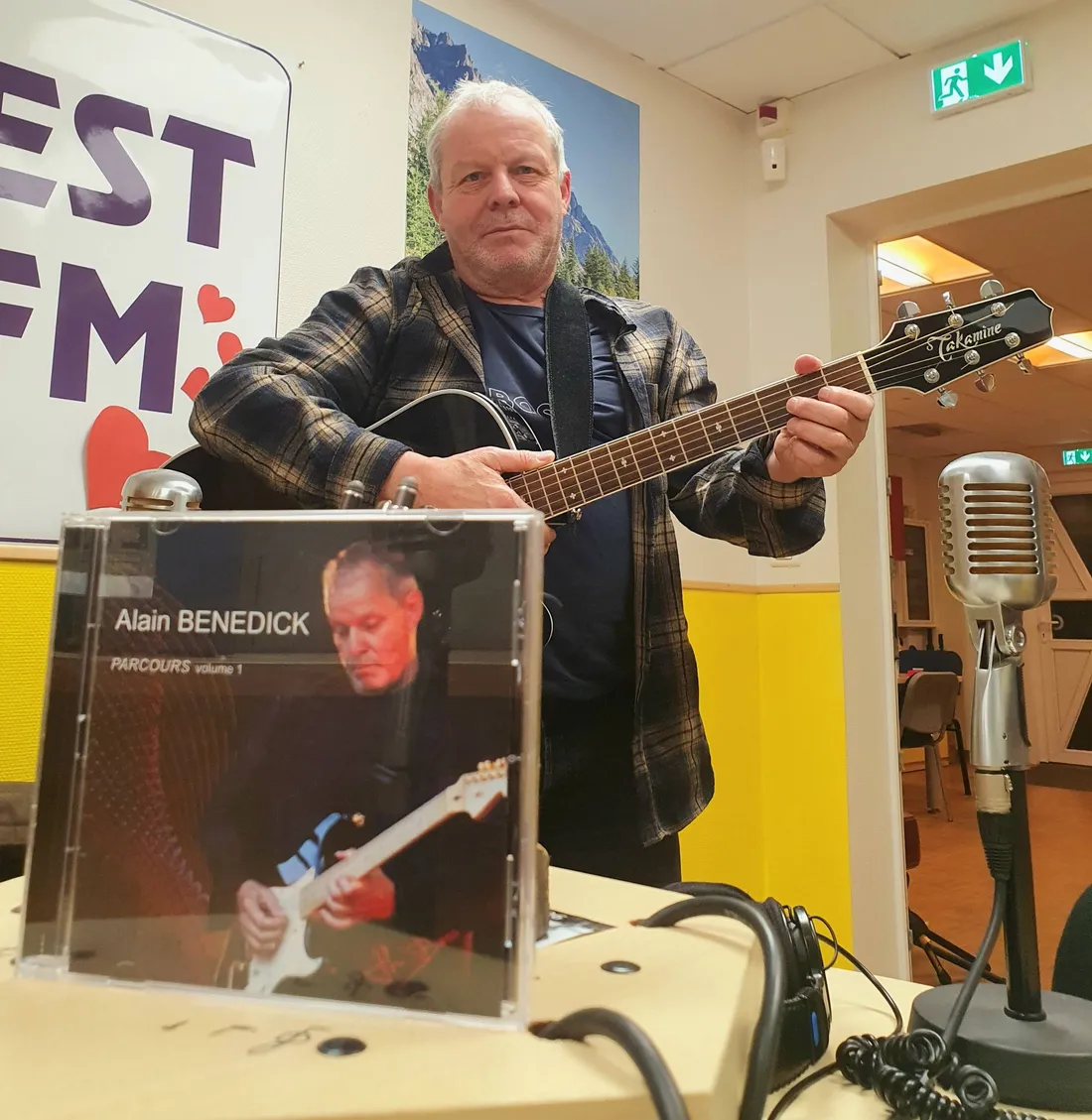 Alain Benedick et son album "Parcours" sur EST FM