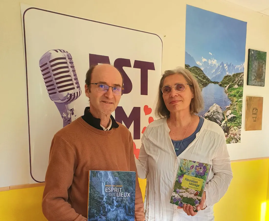 Pierre Rich et Frédérique sur EST FM