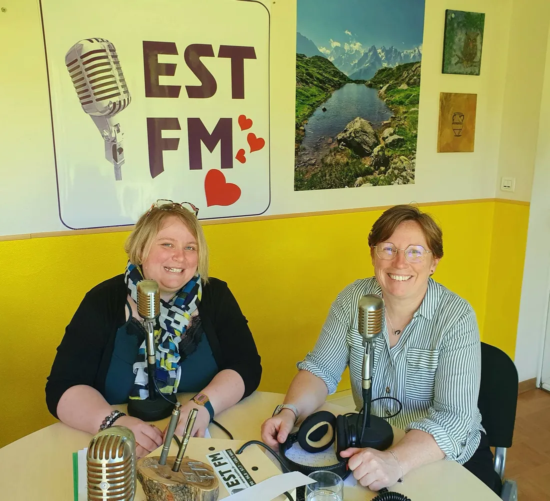 Elisabeth Carrier et Anne Glock sur EST-FM