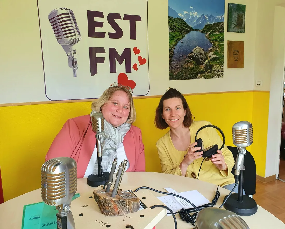 090626 Elisabeth Carrier et Jill Anweiller sur EST-FM