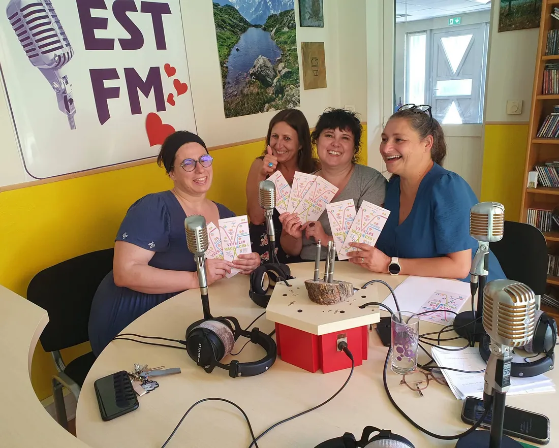 Le 22 Juin 2026 : Anne-Céline Desaleux, Julie Clain et Caroline Duchamp sur EST-FM