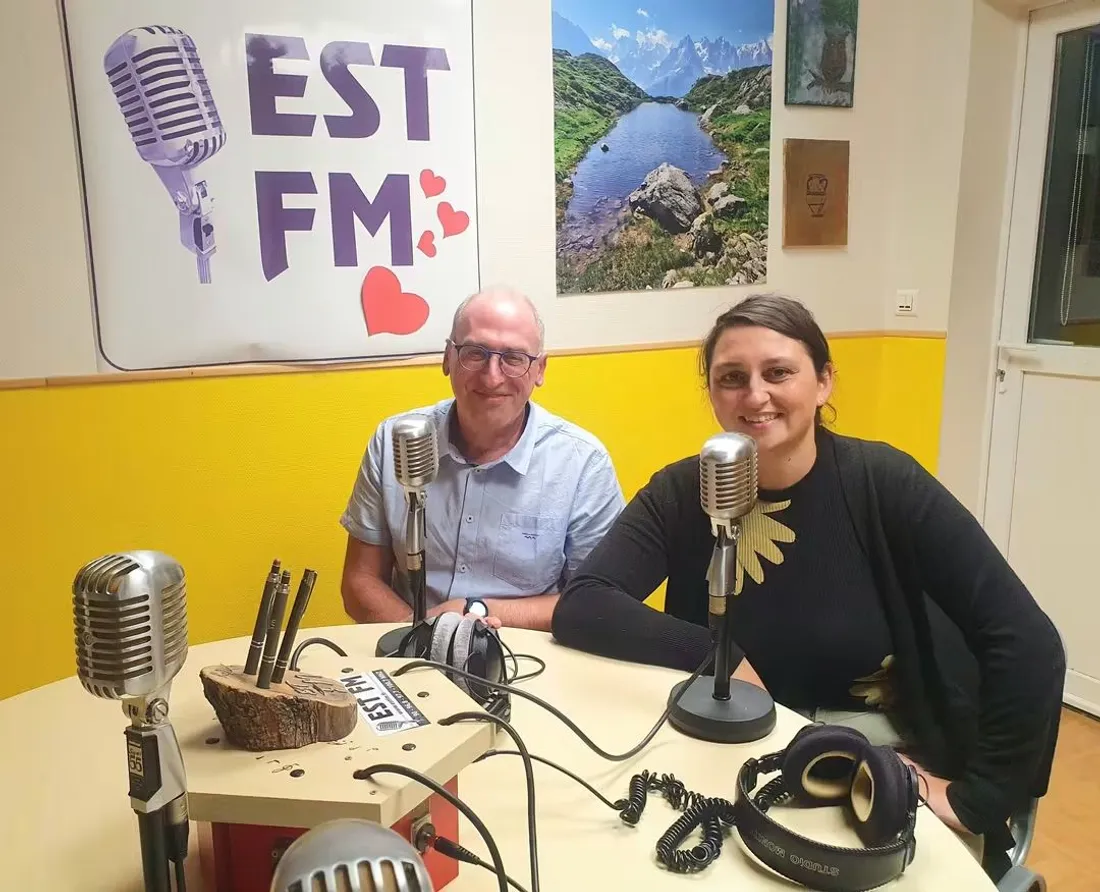 Marie Riondé et le Docteur Philippe Vonau sur EST-FM