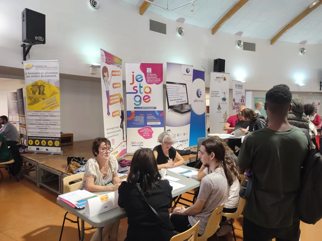 Le forum « Les RDV de l'apprentissage », lors d'une précédente édition.