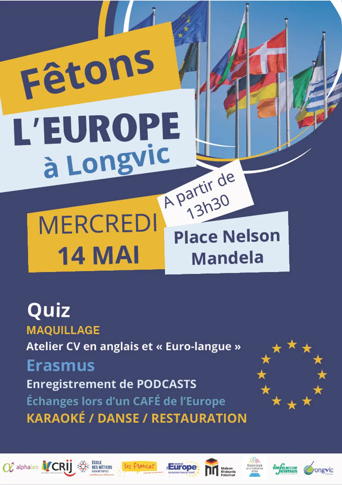 Longvic fête le Mois de l'Europe