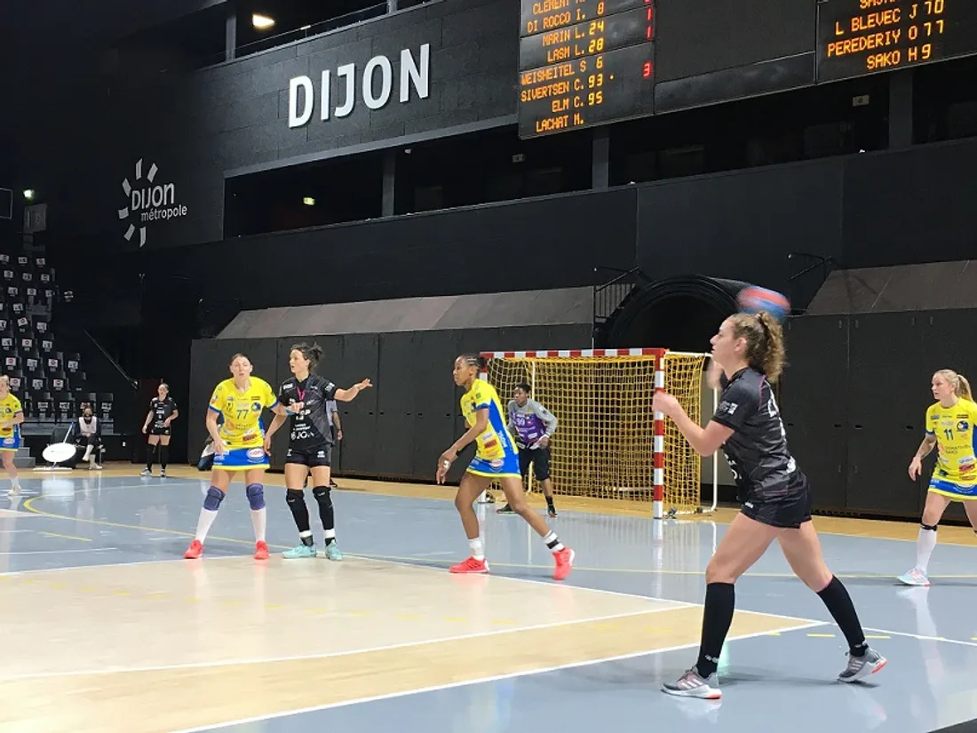 Les joueuses de la JDA disputaient un match ce mercredi soir face à l'équipe de Chambray 